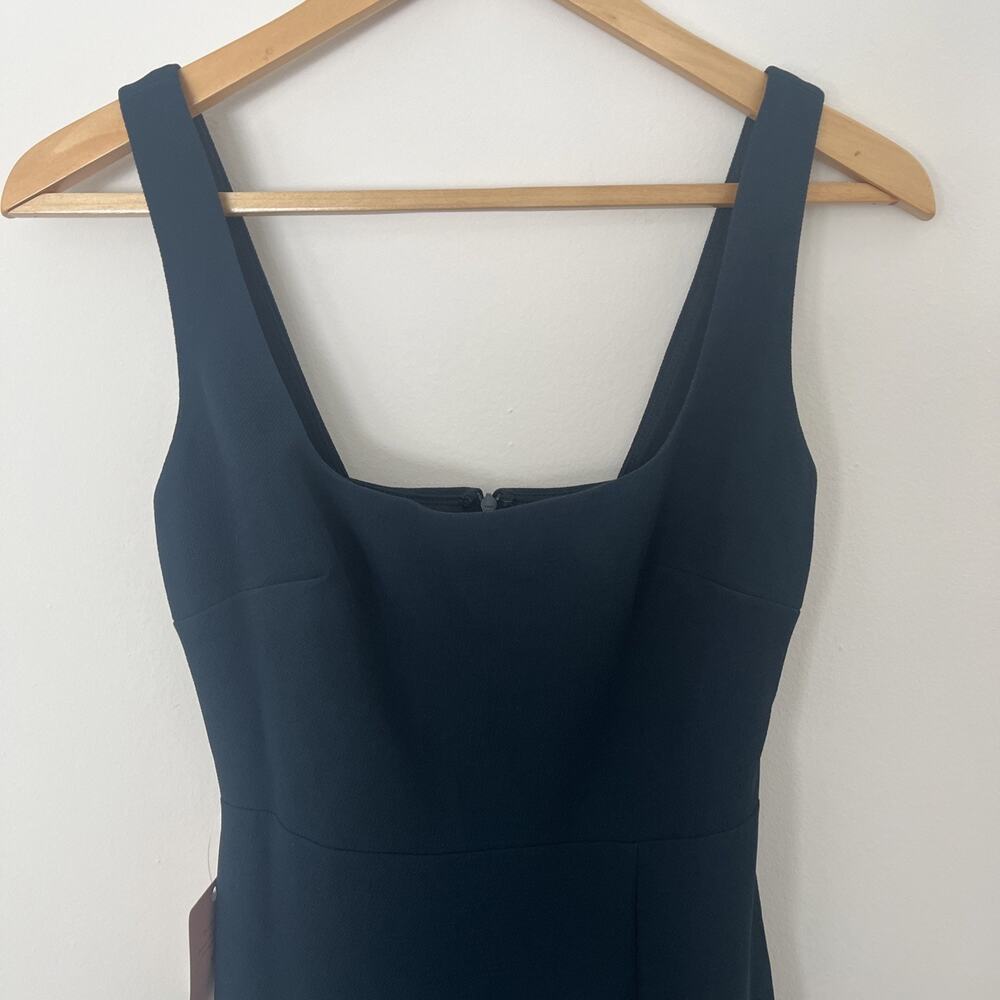 NWT Unaltered BHLDN Adena Dark Green Maxi Dress - Picture 7 of 14